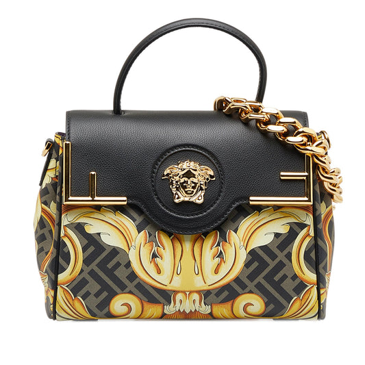 Fendi x Versace Fendace La Medusa Satchel (TIqNMz)
