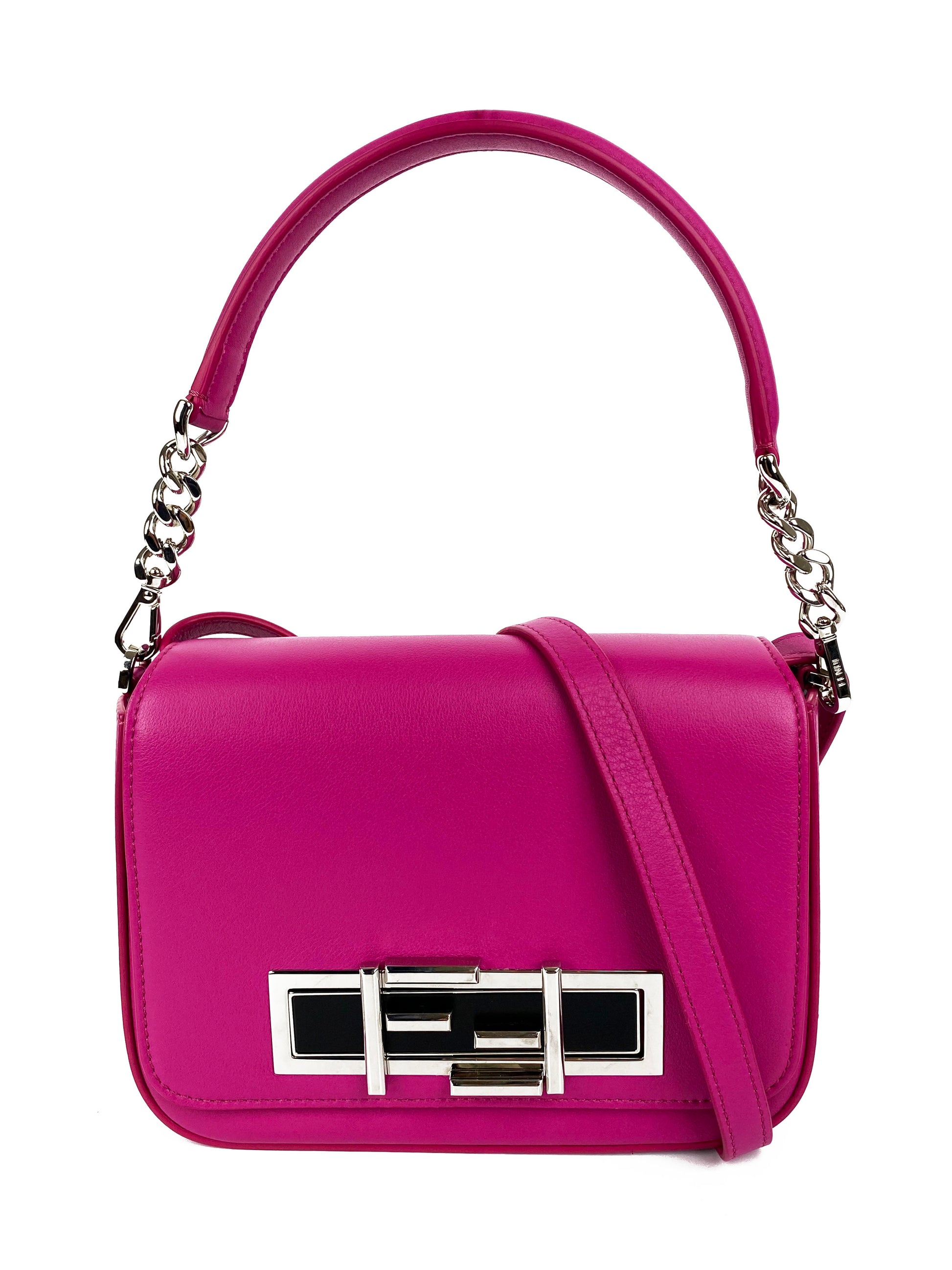 Fendi Magenta 3 Baguette Bag