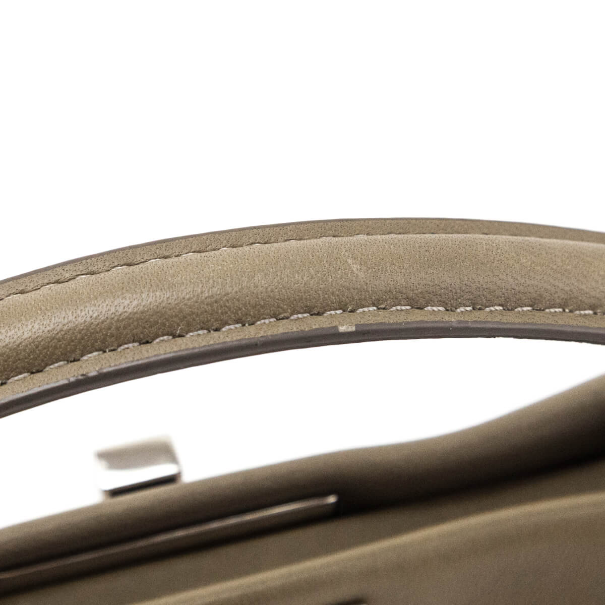 Fendi Tortora Nappa Mini Peekaboo Iconic Satchel