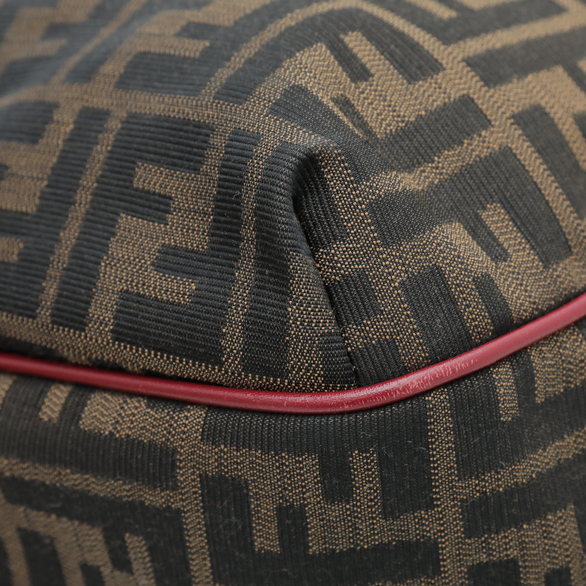 Fendi Bicolor Zucca Chef Shopper Tote Bag
