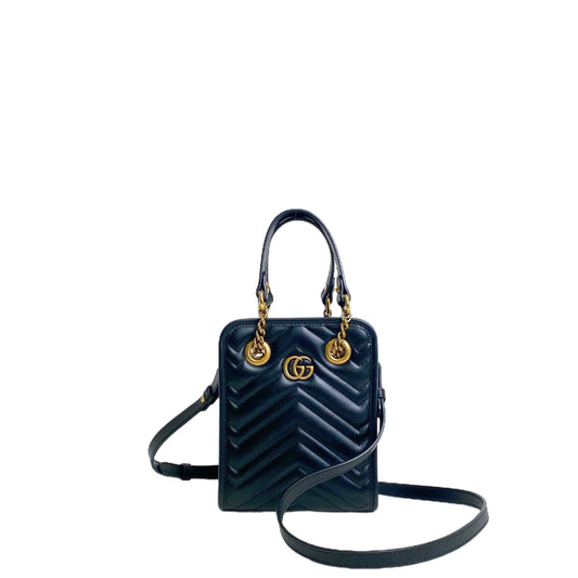 Gucci Lou Leather Mini Tote