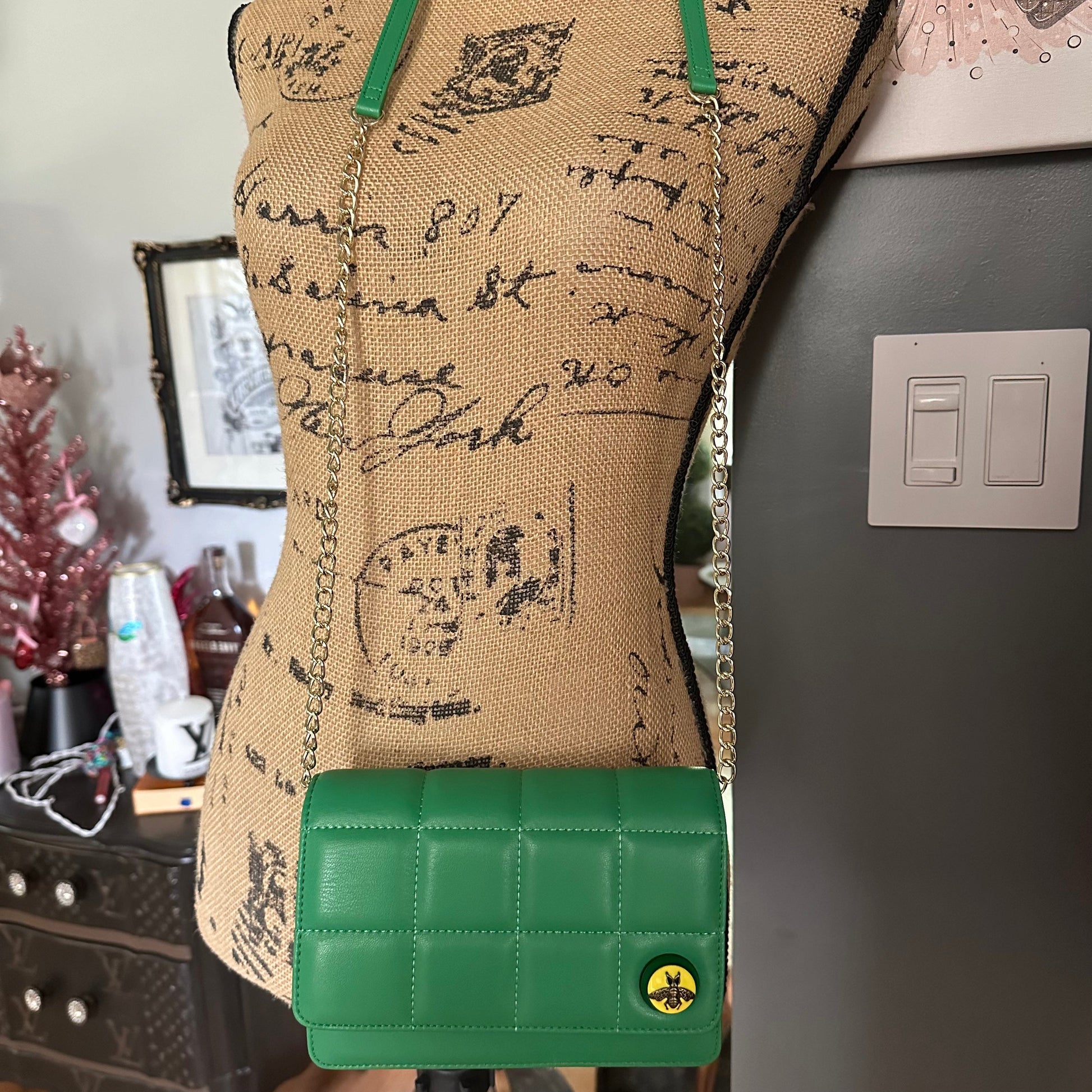 Gucci Quilted Chain Crossbody