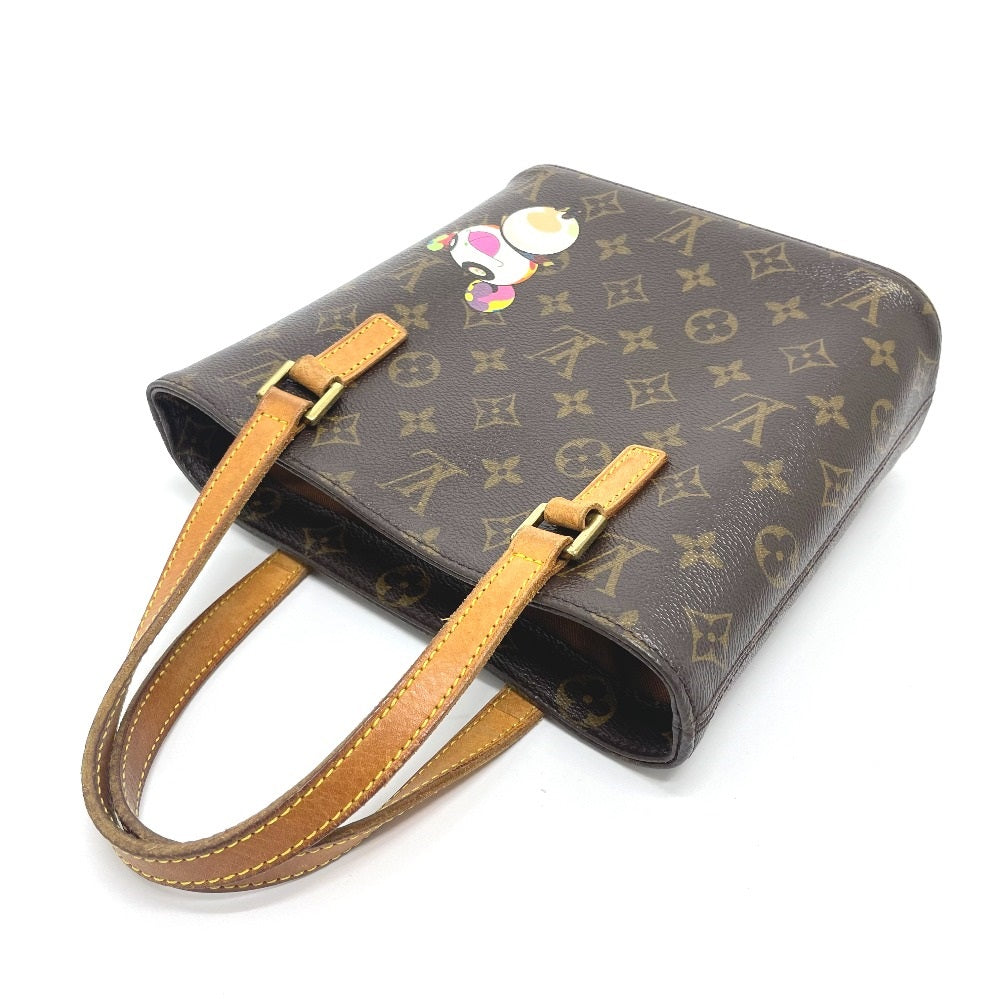 LOUIS VUITTON Handbag Monogram canvas Brown Monogram panda Vavan PM