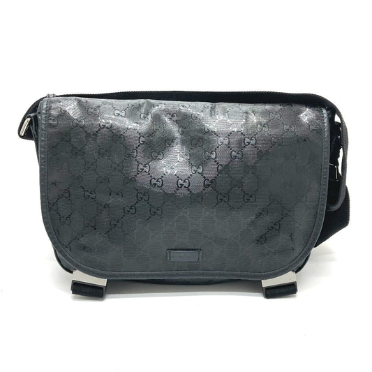GUCCI Shoulder Bag 201732 GG implementation black GG implementation mens