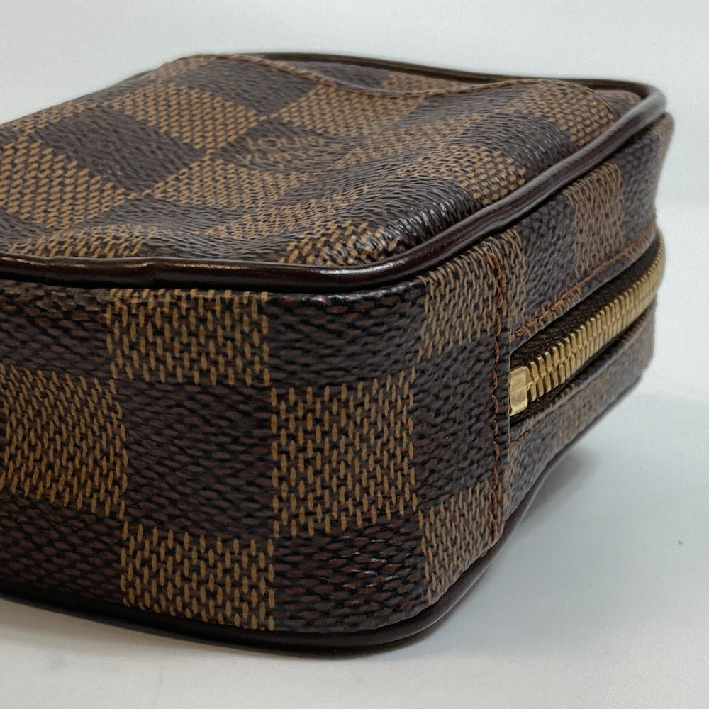 LOUIS VUITTON Shoulder Bag Damier canvas Brown Damier Etui Okapi Women