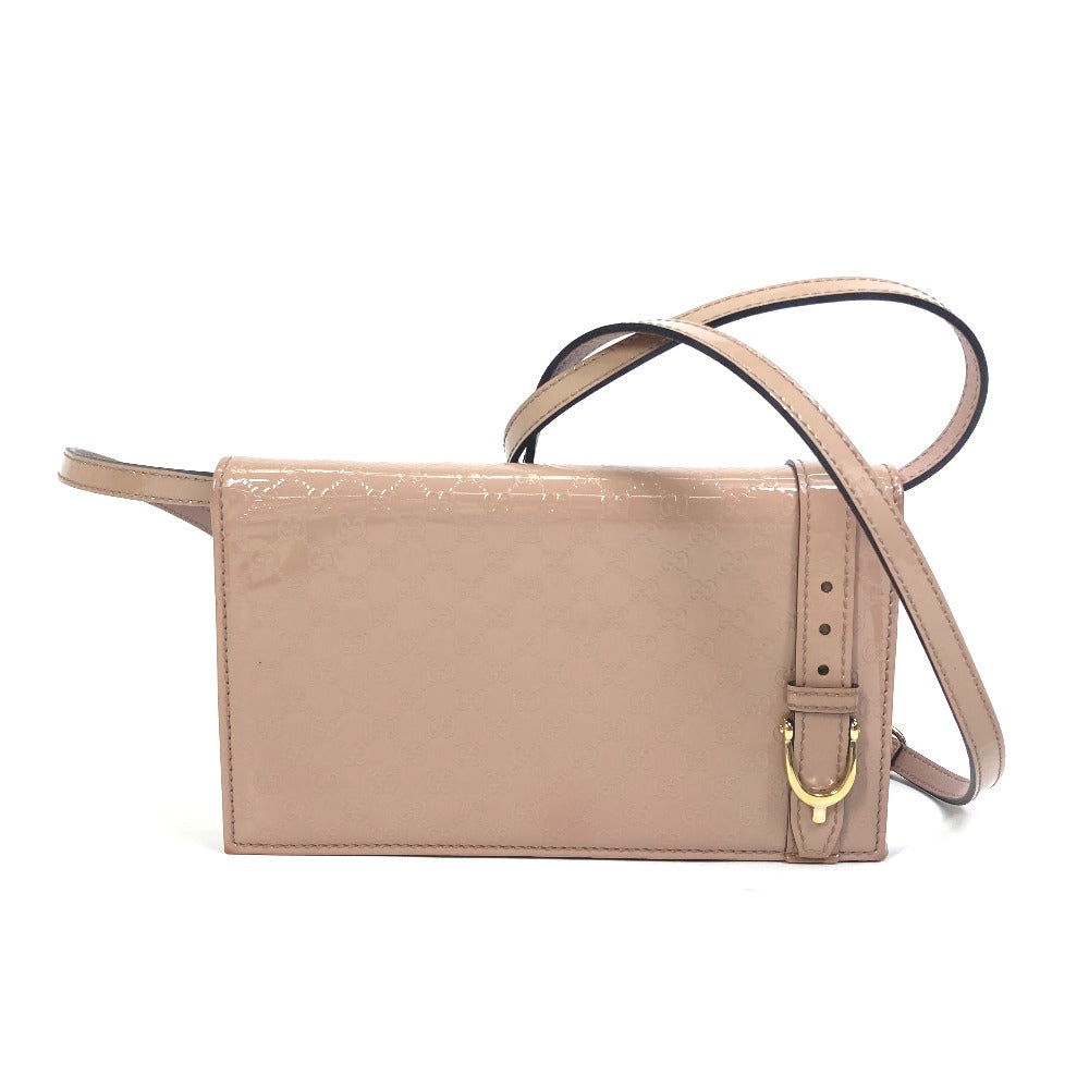GUCCI Shoulder Bag 354086 enamel beige GG/Crossbody Gucci Nice/
