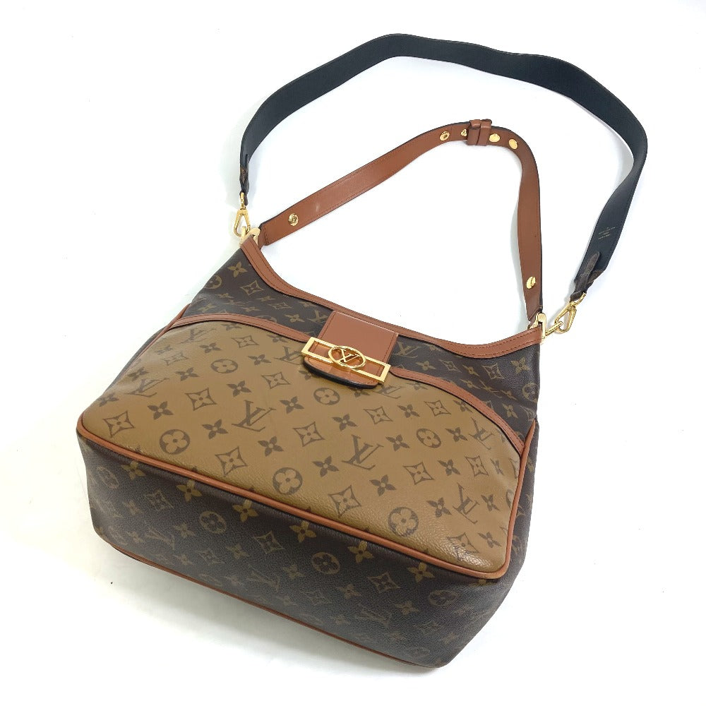 LOUIS VUITTON Shoulder Bag Monogram reverse canvas Brown Monogram reverse Hobo Dauphine PM Women