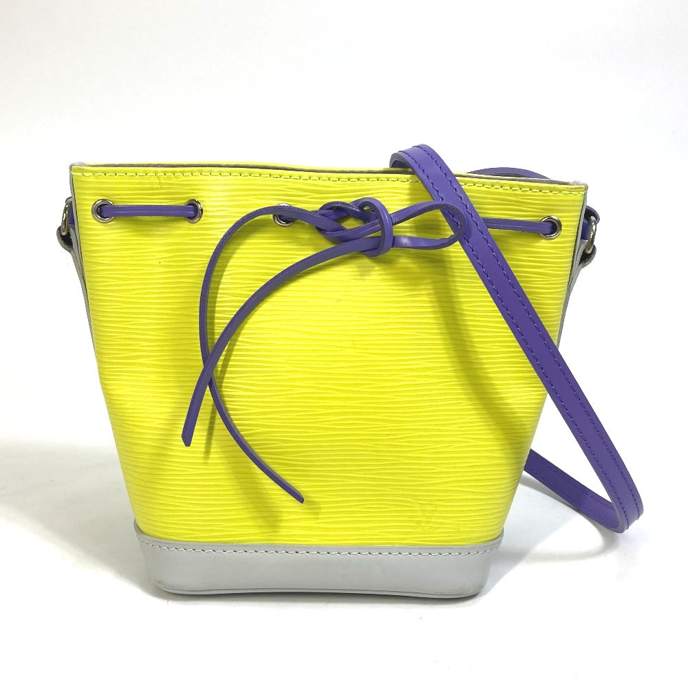 LOUIS VUITTON Shoulder Bag Epi Leather yellow Epi Mini Bag Nanonoe Women