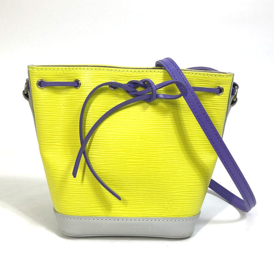 LOUIS VUITTON Shoulder Bag Epi Leather yellow Epi Mini Bag Nanonoe Women