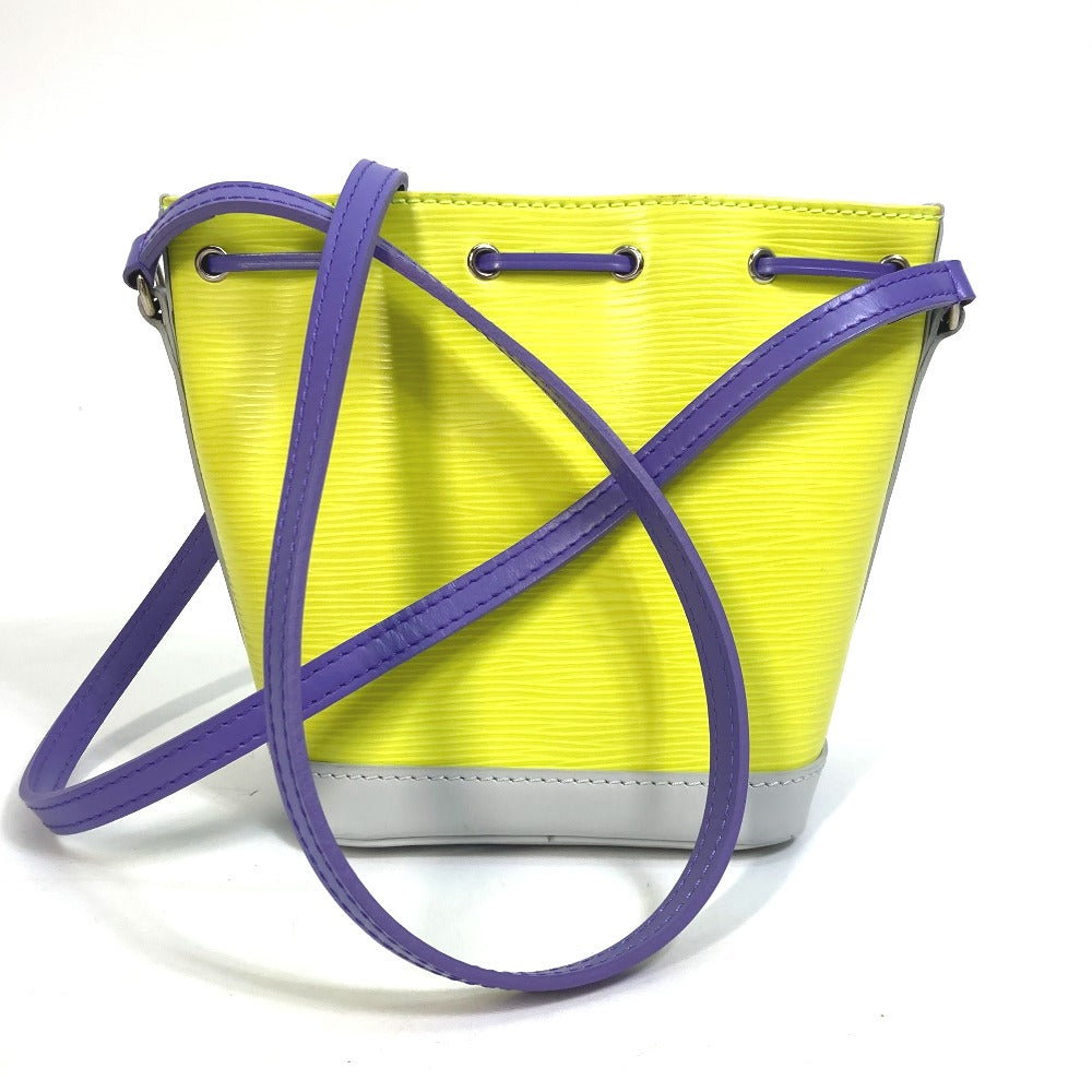 LOUIS VUITTON Shoulder Bag Epi Leather yellow Epi Mini Bag Nanonoe Women