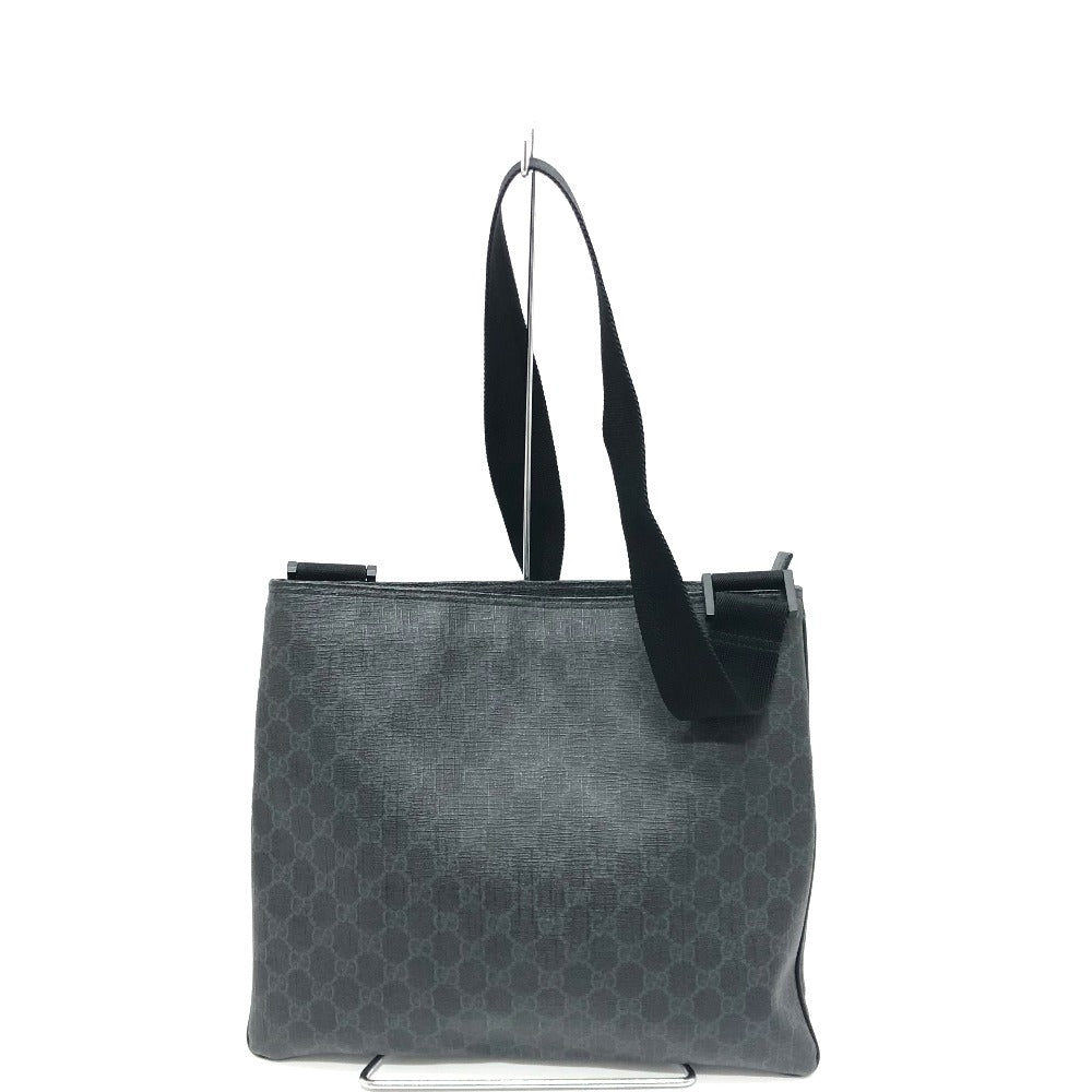 GUCCI Shoulder Bag 162904 GG Supreme Canvas black GG mens