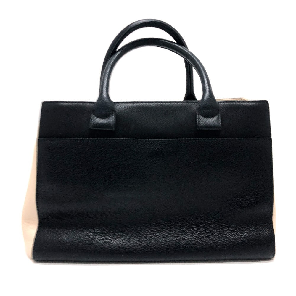 CHANEL Shoulder Bag A69930 leather black CC mark Executive tote Women