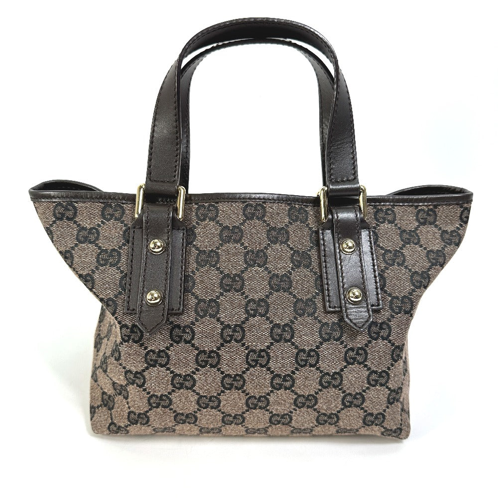 GUCCI Handbag 257249 GG canvas / leather Brown GG Women