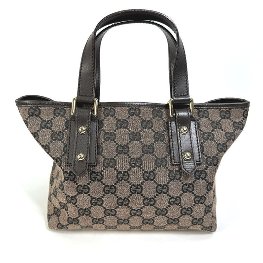 GUCCI Handbag 257249 GG canvas / leather Brown GG Women
