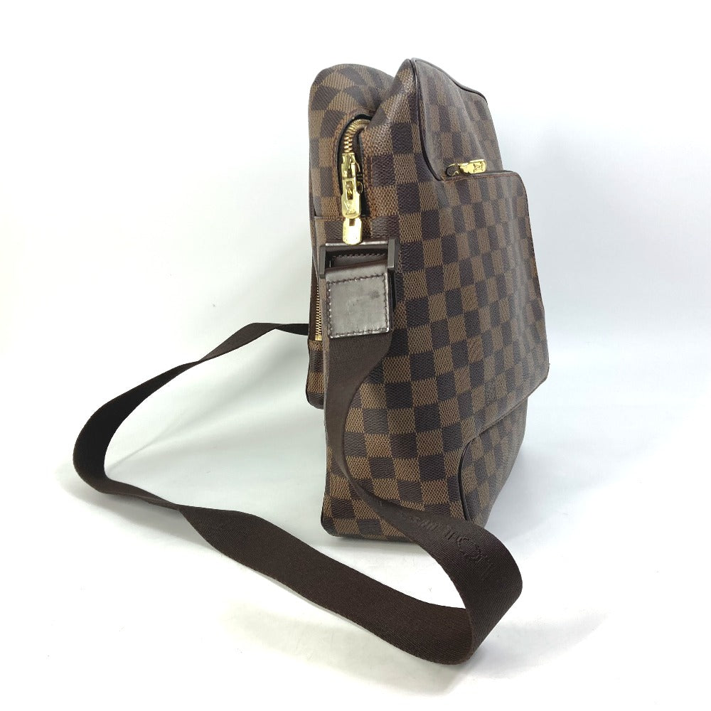 LOUIS VUITTON Shoulder Bag Damier canvas Brown Damier Olaf MM mens
