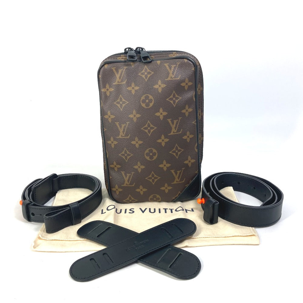 LOUIS VUITTON Shoulder Bag Monogram canvas Brown Monogram Solar Powered Ray Utility Side Bag