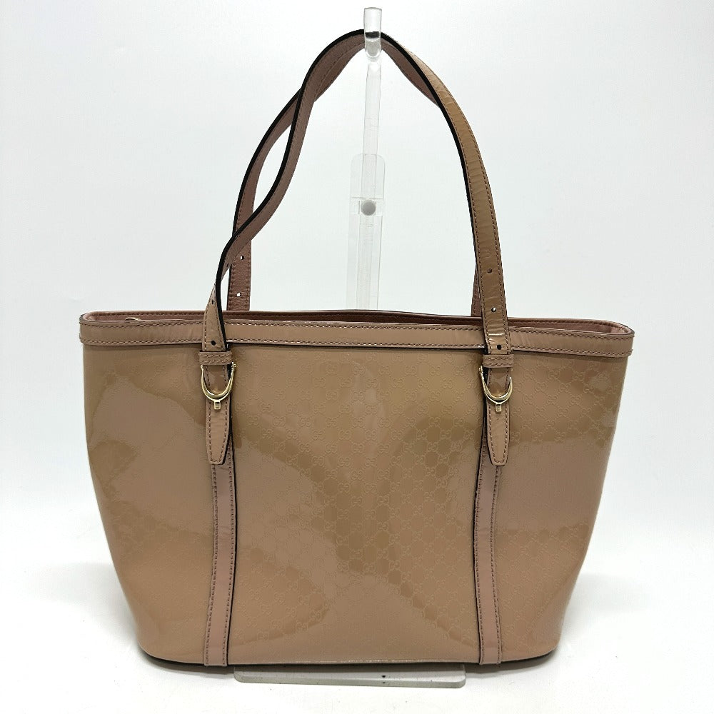 GUCCI Tote Bag 336776 enamel beige Micro GG Women