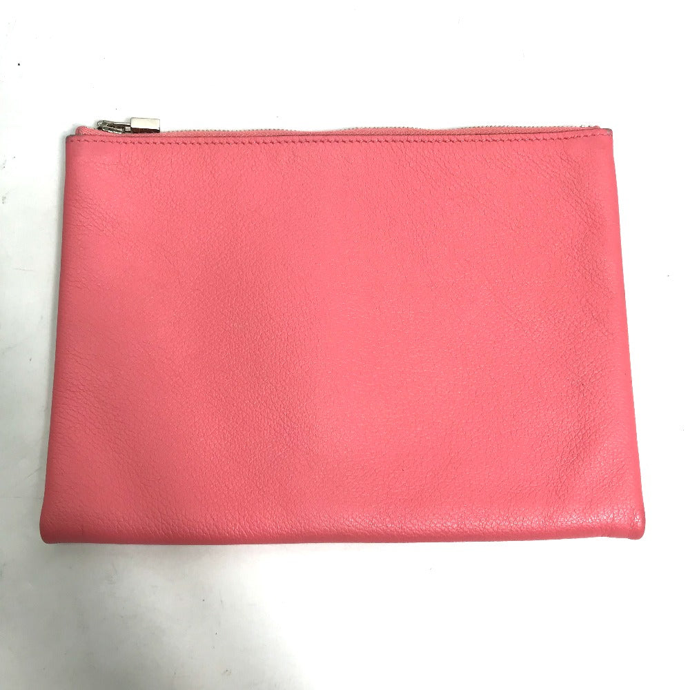 HERMES Pouch Evercolor pink Atto GM Women
