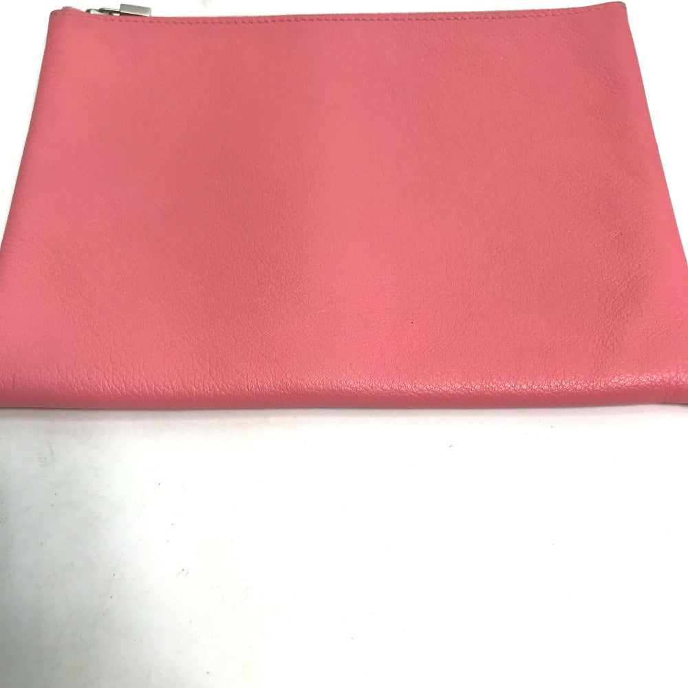 HERMES Pouch Evercolor pink Atto GM Women