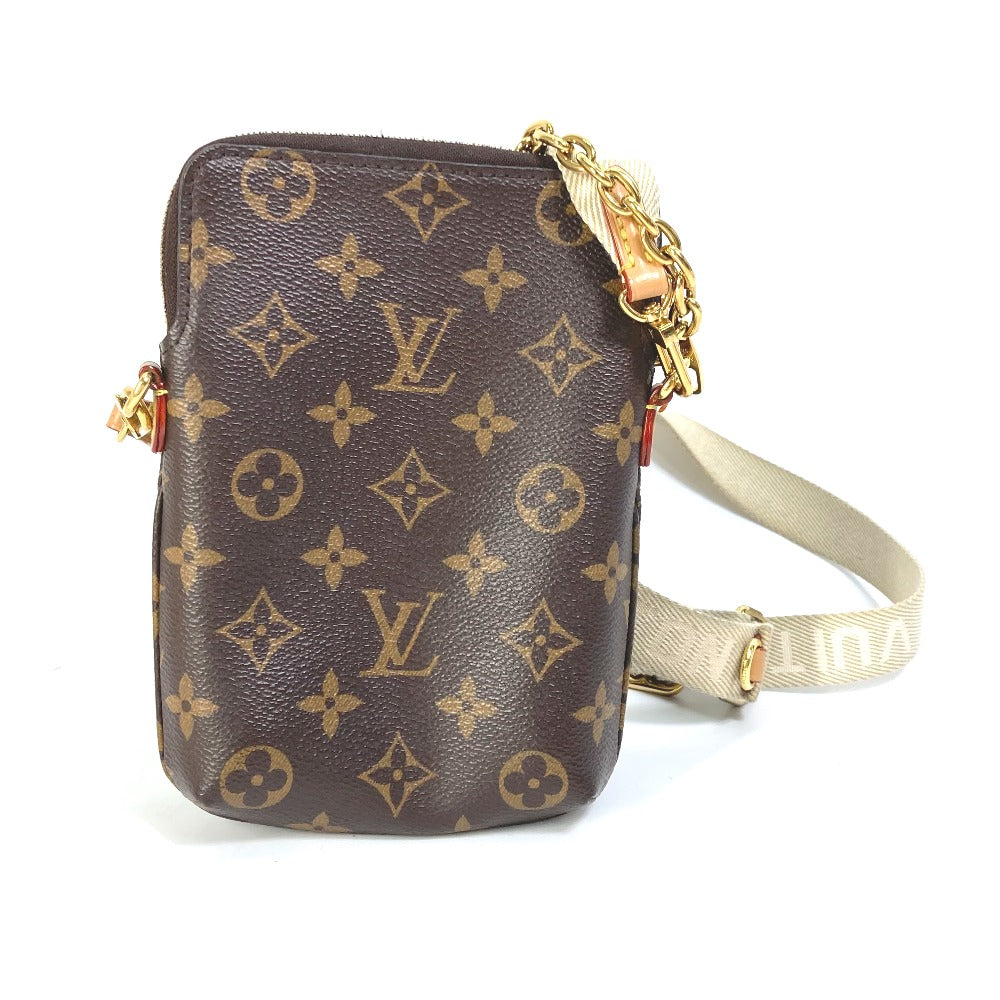 LOUIS VUITTON Shoulder Bag Monogram canvas Brown Monogram Utility crossbody Women
