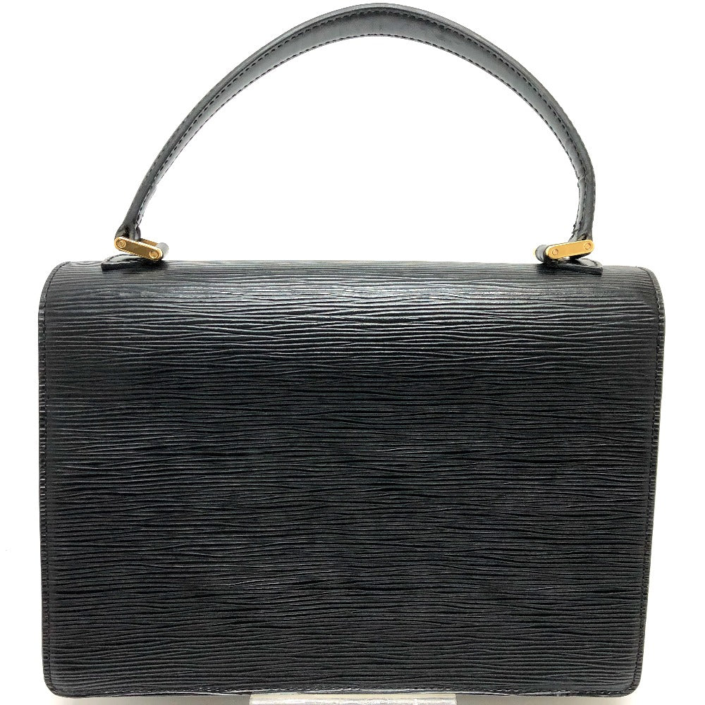 LOUIS VUITTON Handbag Epi Leather black Epi Concorde Women