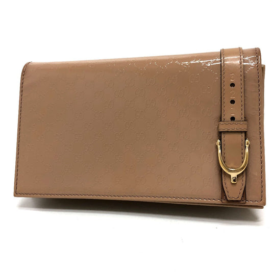 GUCCI Shoulder Bag 354086 enamel beige GG Micro Gucci Gucci Nice Women