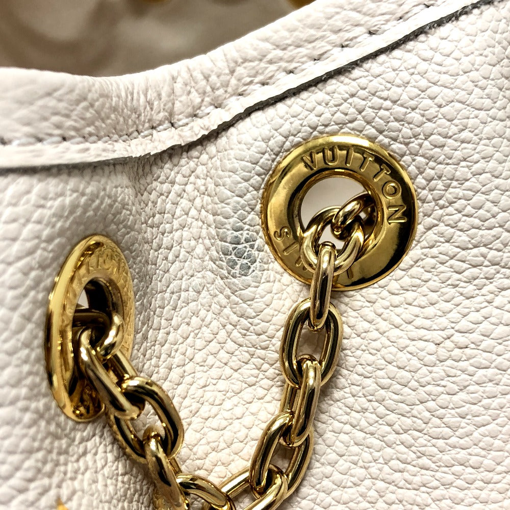 LOUIS VUITTON Handbag Monogram Ann Platt Leather beige Monogram Ann Platt summer bundle Women
