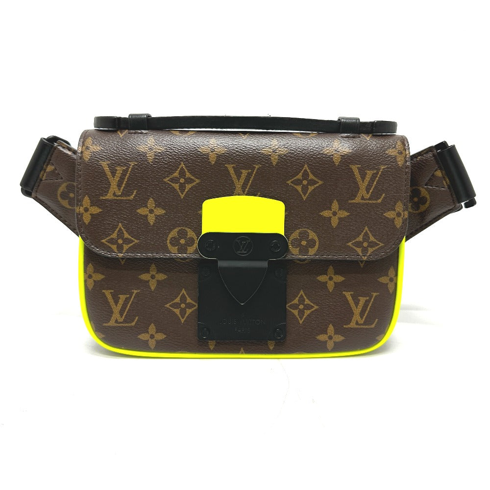LOUIS VUITTON Shoulder Bag Monogram canvas Brown Monogram S-lock slingback mens