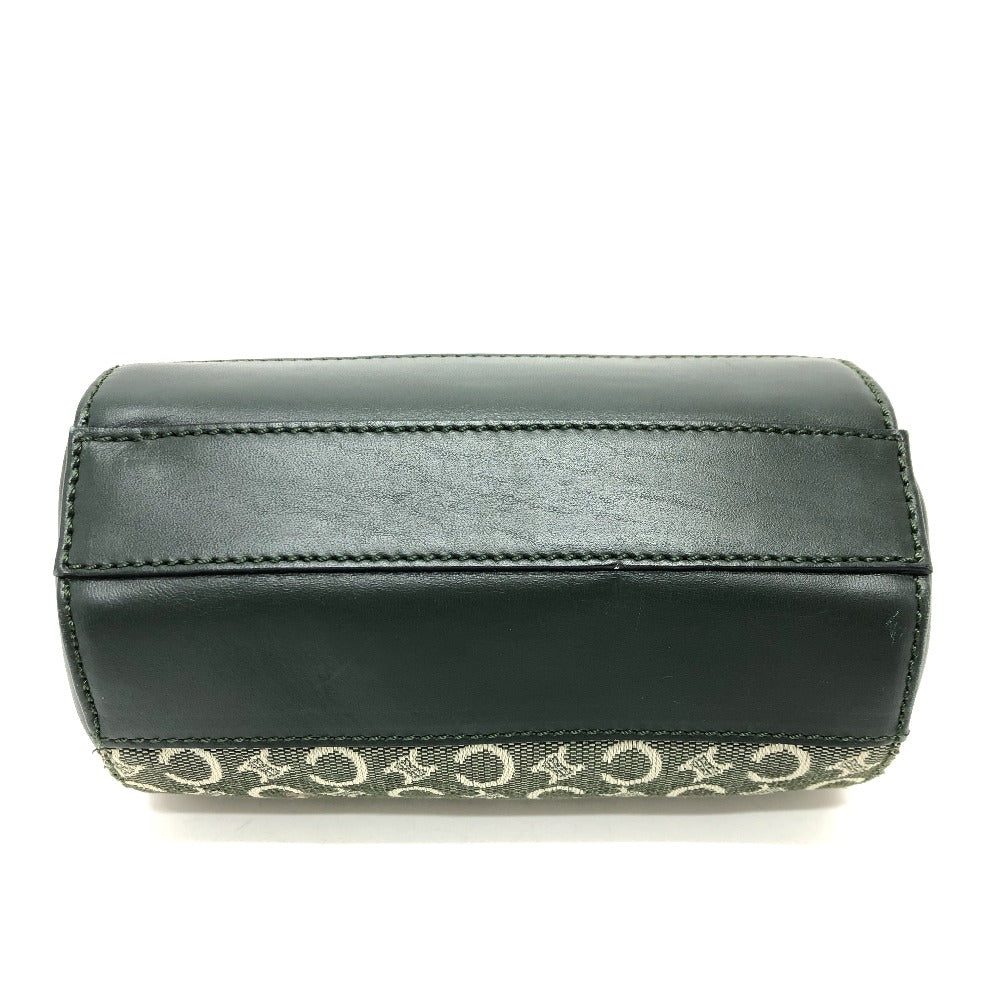 CELINE Pouch canvas khaki C Macadam unisex(Unisex)
