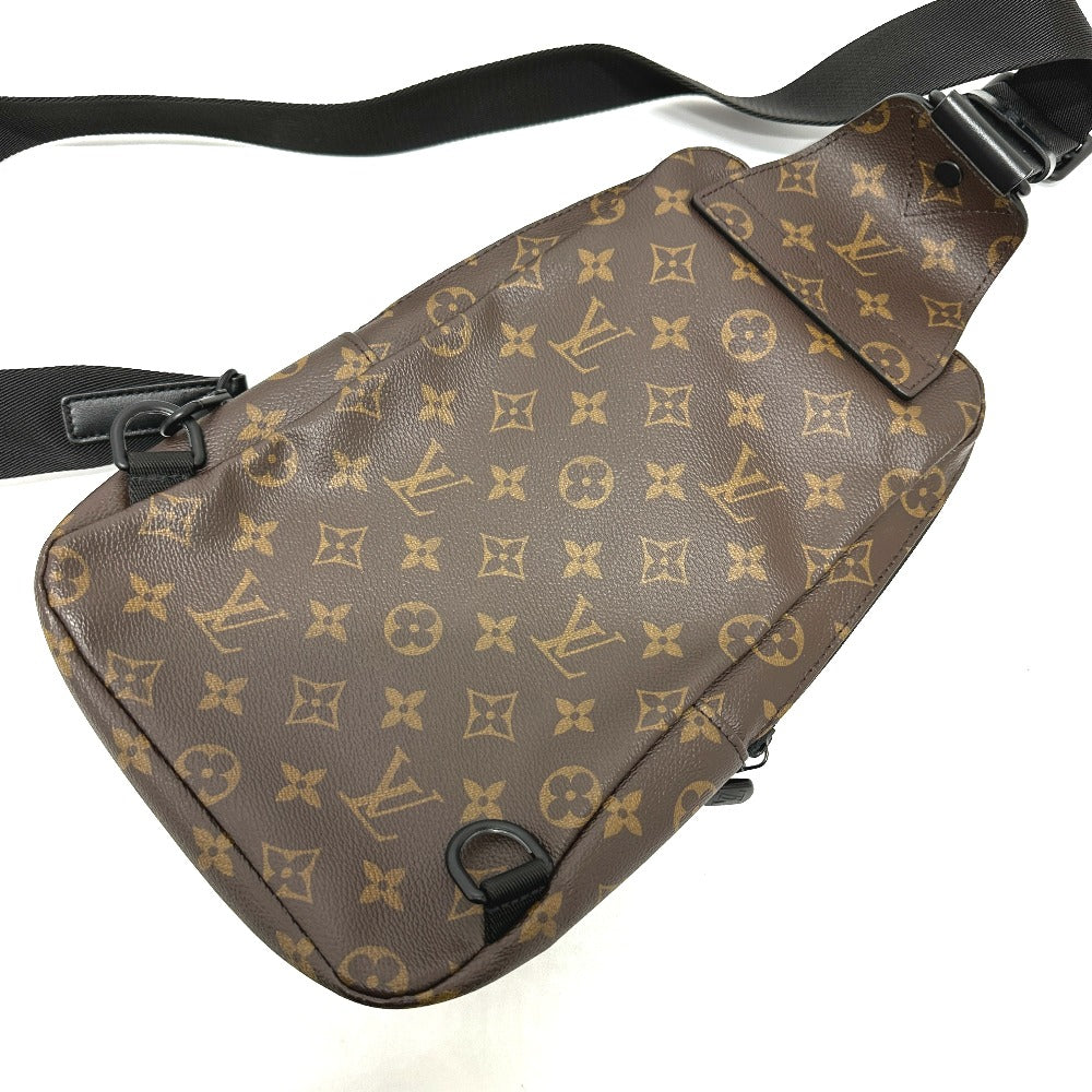 LOUIS VUITTON Sling bag Monogram macacer canvas Brown Monogram macacer Avenue sling bag mens