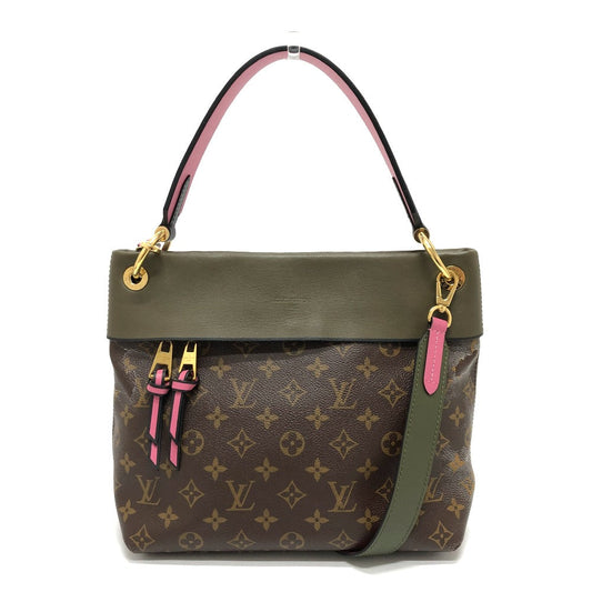 LOUIS VUITTON Shoulder Bag Monogram canvas Brown Monogram Tuile Reevess Women
