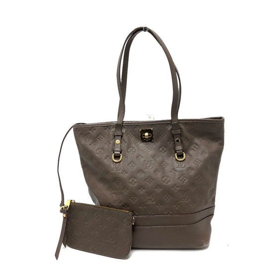 LOUIS VUITTON Tote Bag Monogram Ann Platt Leather Brown Shoulder bag Monogram Ann Platt Citadine PM Women