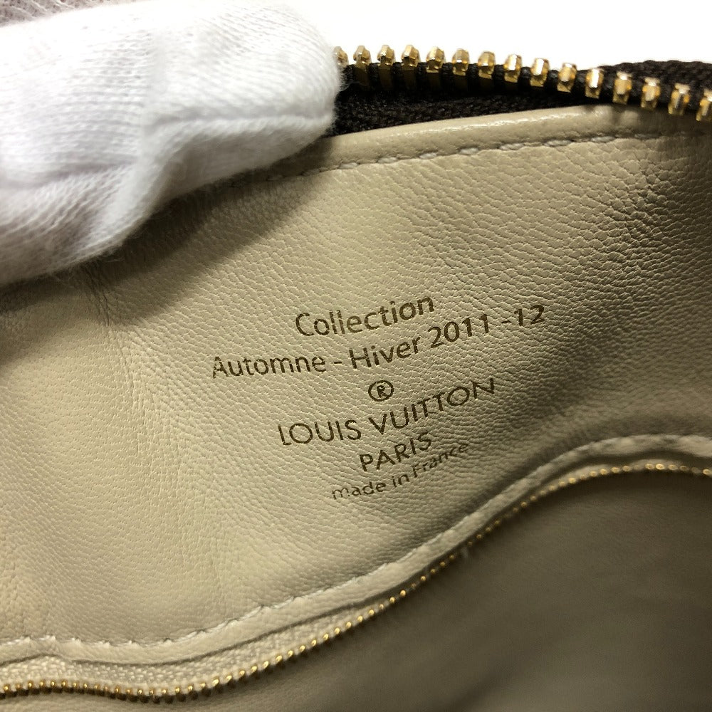 LOUIS VUITTON Handbag M40597 Canvas / Shiny Monogram Canvas Brown Shiny monogram LockitPM Women