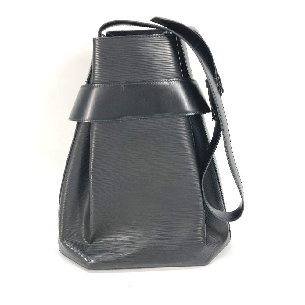 LOUIS VUITTON Shoulder Bag Epi Leather black Epi Sac DePaul GM Women