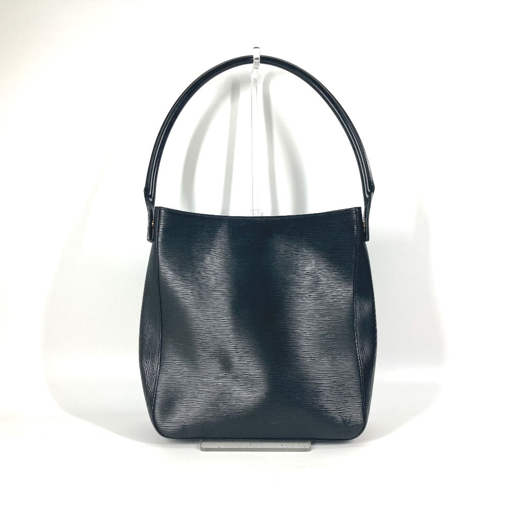LOUIS VUITTON Shoulder Bag Epi Leather black Epi LoopingGM Women