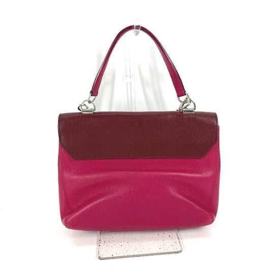 LOUIS VUITTON Handbag leather purple By color Rock Me 2