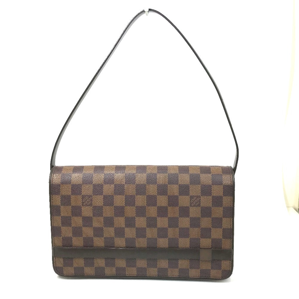 LOUIS VUITTON Shoulder Bag Damier canvas Brown Damier Tribeca Ron Women