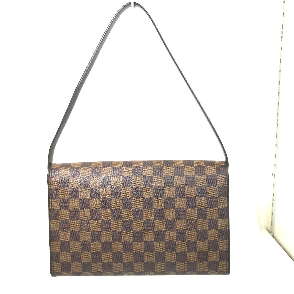 LOUIS VUITTON Shoulder Bag Damier canvas Brown Damier Tribeca Ron Women