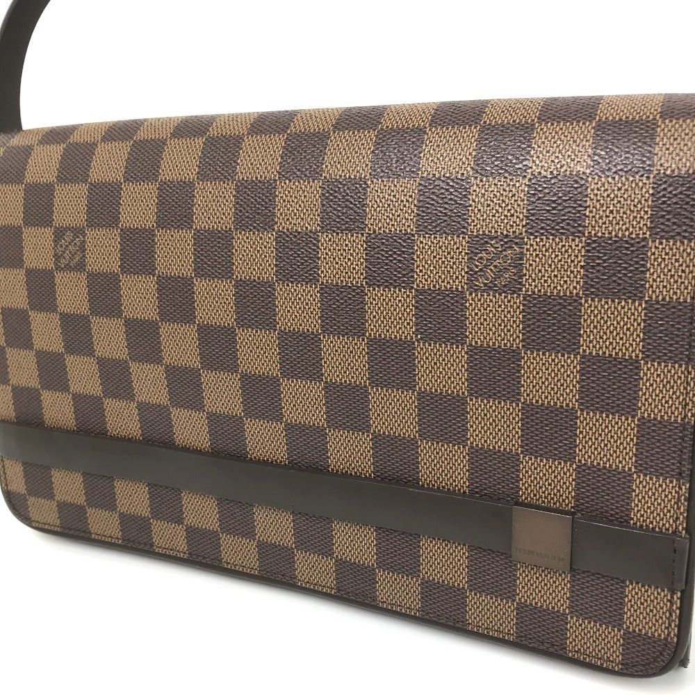 LOUIS VUITTON Shoulder Bag Damier canvas Brown Damier Tribeca Ron Women