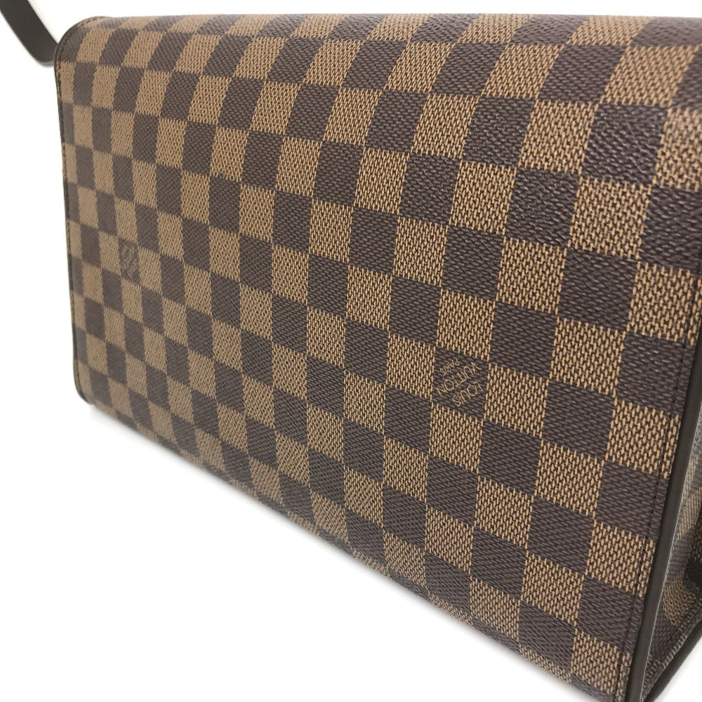 LOUIS VUITTON Shoulder Bag Damier canvas Brown Damier Tribeca Ron Women