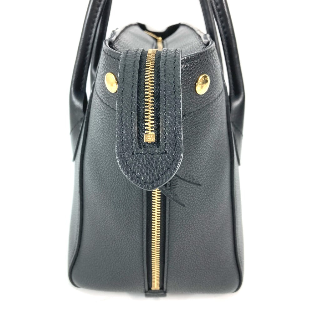 LOUIS VUITTON Handbag Taurillon Clemence Leather black Bag Freedom Women
