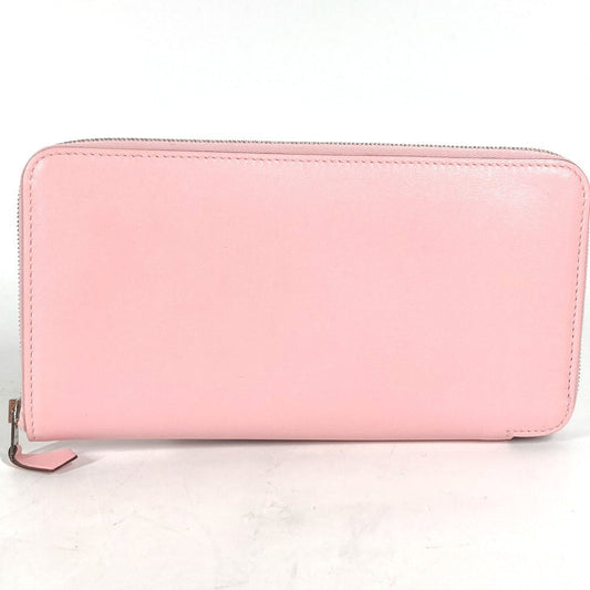 HERMES Long Wallet Purse Swift pink Long wallet Azap Long