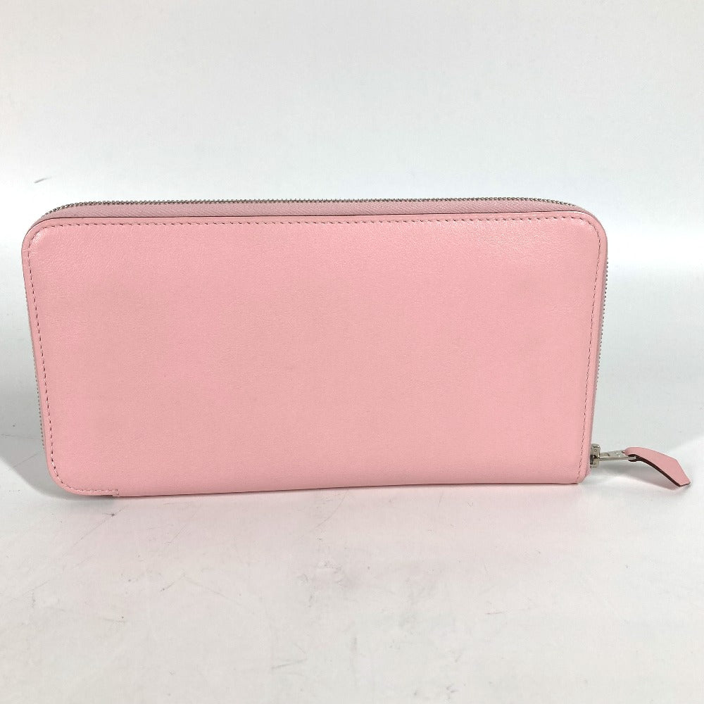HERMES Long Wallet Purse Swift pink Long wallet Azap Long