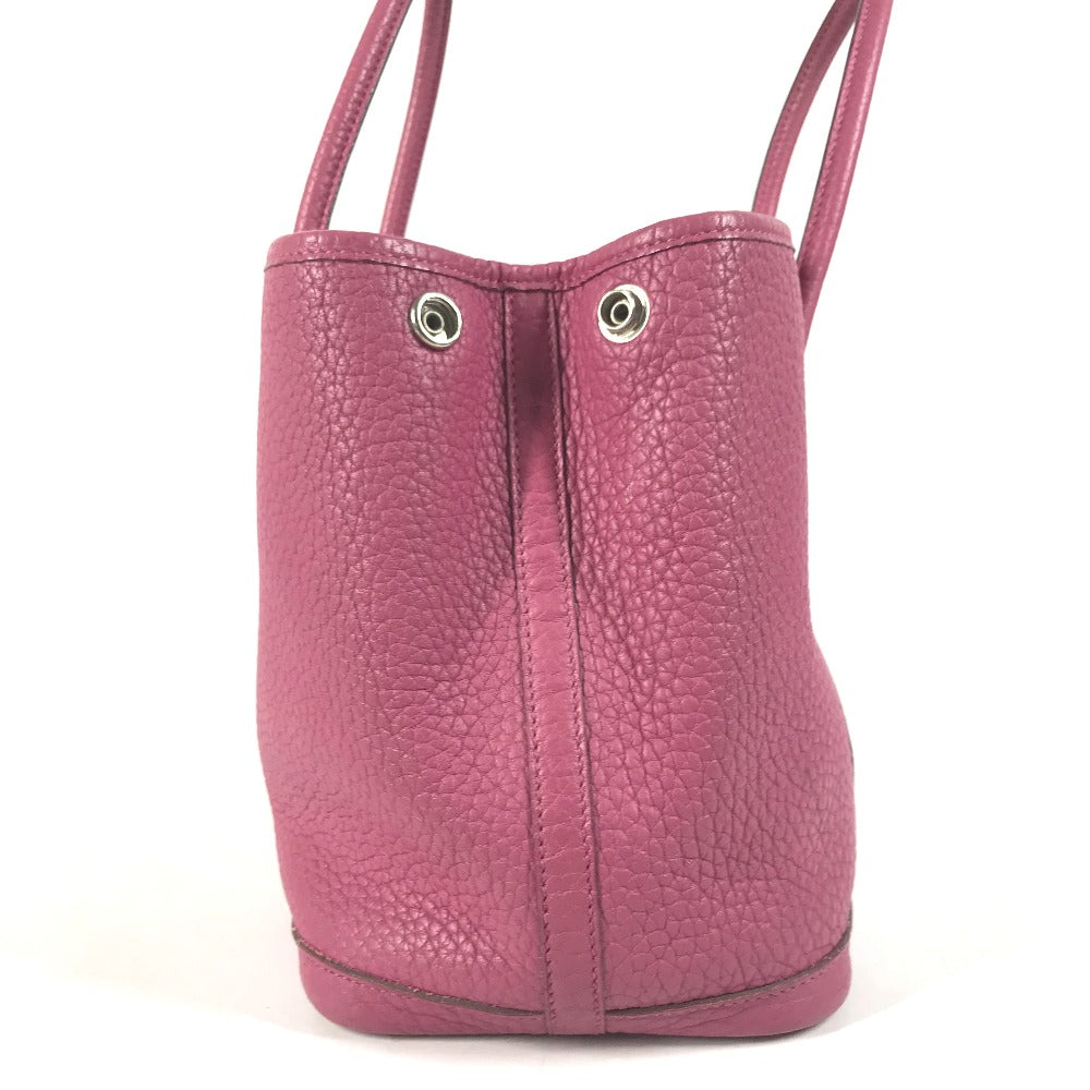 HERMES Tote Bag Negonda Purple type Bag Garden party TPM Women