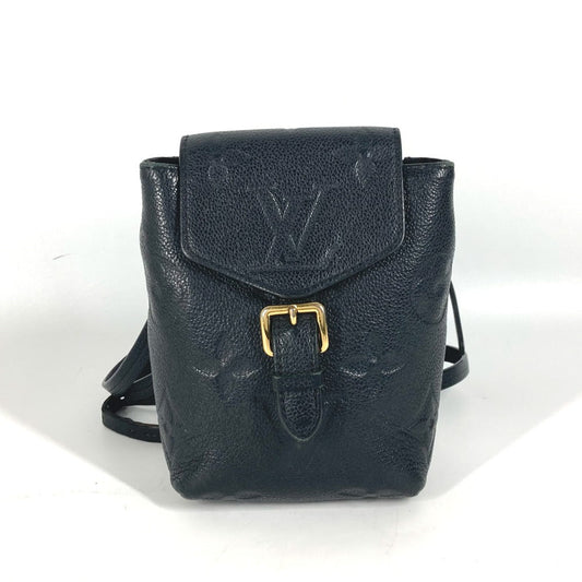 LOUIS VUITTON Backpack Monogram Ann Platt Leather black Monogram Ann Platt Tiny Backpack Women