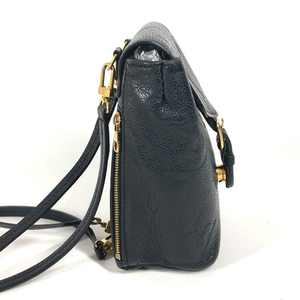 LOUIS VUITTON Backpack Monogram Ann Platt Leather black Monogram Ann Platt Tiny Backpack Women