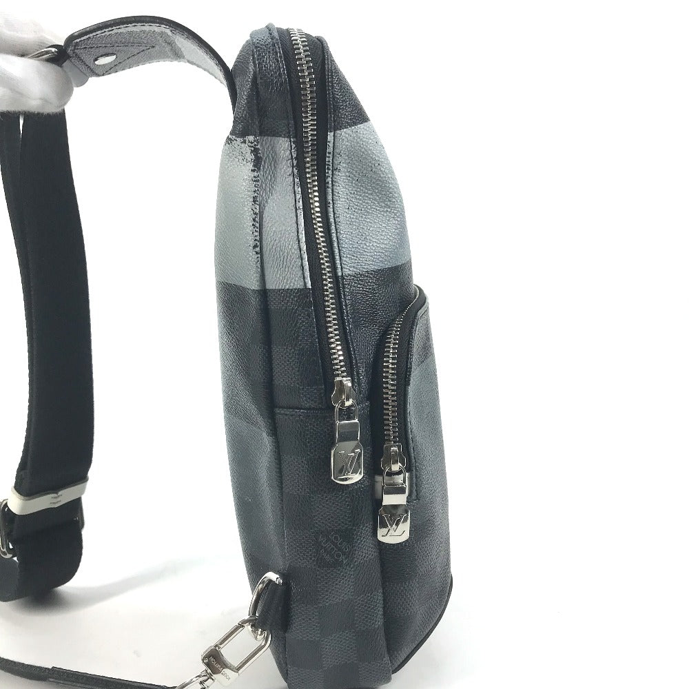 LOUIS VUITTON Sling bag Damier Graffit Giant Canvas black Damier Graphite Giant Avenue Slingback mens