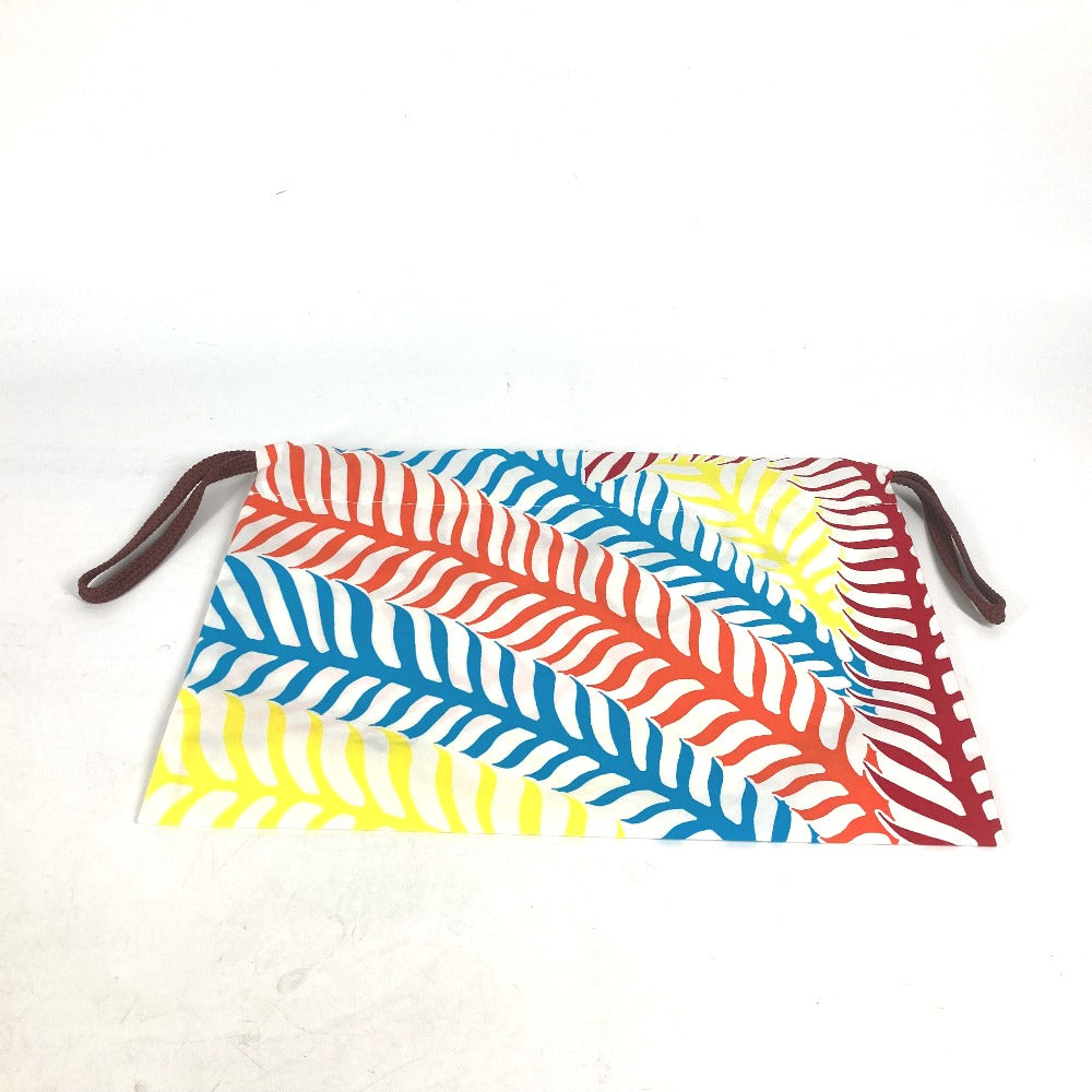HERMES Pouch silk multicolor purse Bulk Pouch