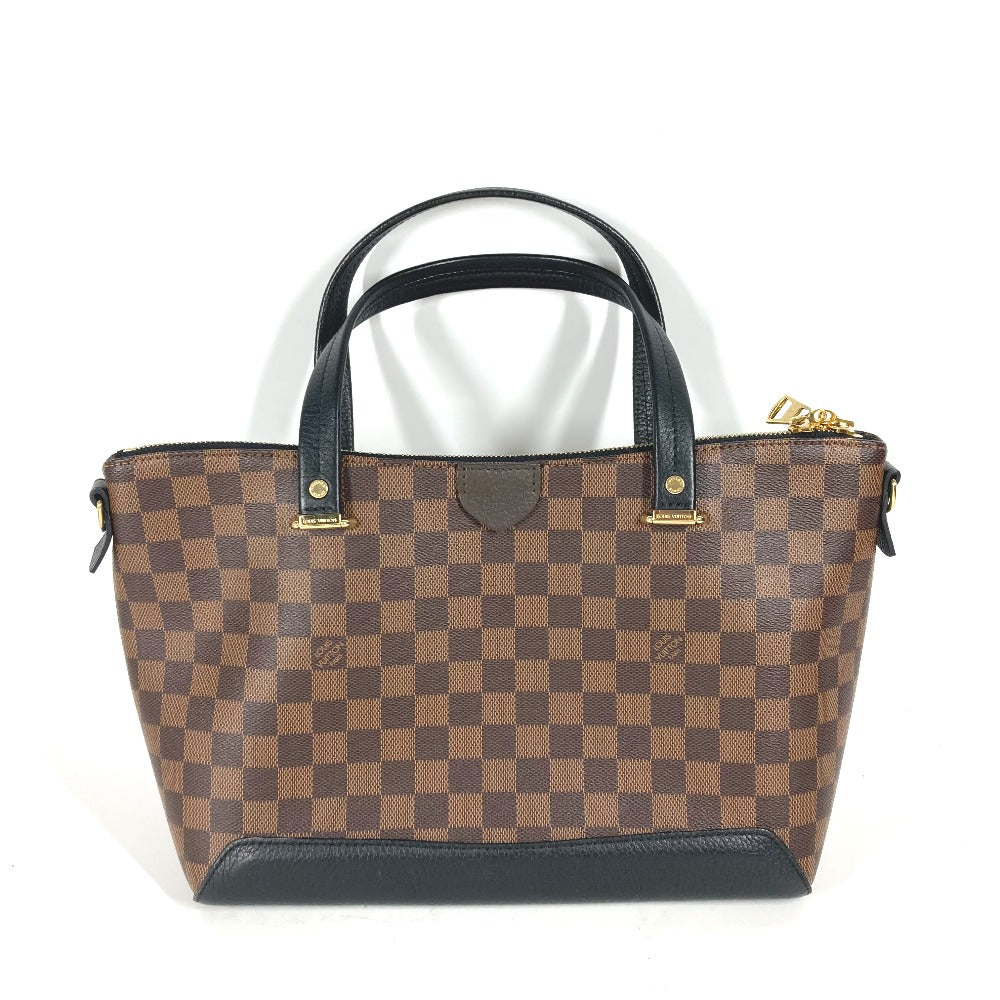 LOUIS VUITTON Shoulder Bag Damier canvas Brown Damier Hyde Park Women