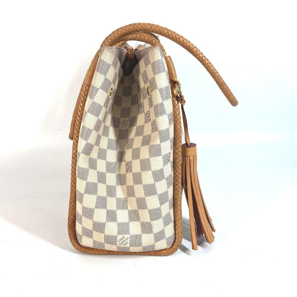 LOUIS VUITTON Shoulder Bag Damier Azur Canvas white Damier Azur Propriano Women
